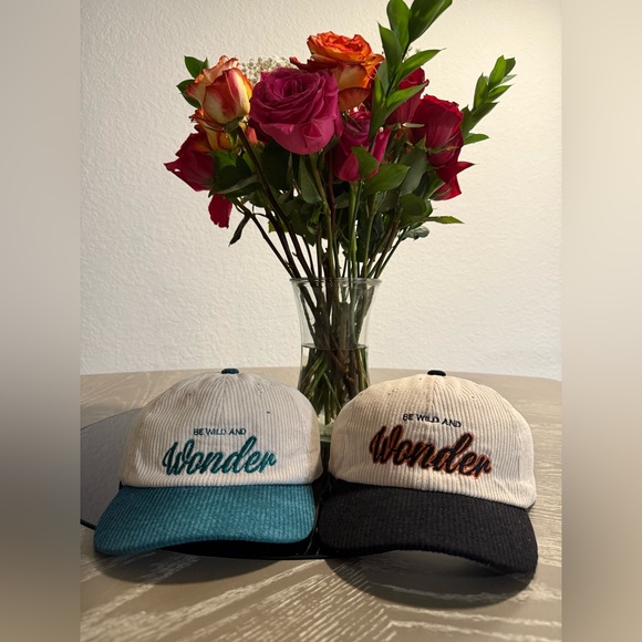 Be Wild and Wonder Adjustable Baseball Cap - 2 color bundle - Picture 1 of 4